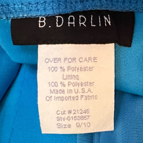 Tourquoise Sleeveless Dress - Picture 3 of 3